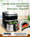 ERATEC AF-66 SICAK HAVA FRİTÖZÜ MEVCUT/KLASİK MODEL