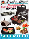 Frank & Müller Germany | Silex Versiyon TEPSİLİ Electro Contact Grill | Pizza, Lahmacun Ve Grill Makinesi
