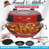 FRANK & MÜLLER GERMANY TAŞ FIRIN SETİ - KIRMIZI (TEPSİ HEDİYELİ)