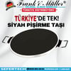 FRANK & MÜLLER GERMANY TAŞ FIRIN SETİ - SİYAH (TEPSİ HEDİYELİ)