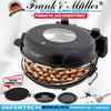 FRANK & MÜLLER GERMANY | TAŞ FIRIN SETİ | XXL DERİN TEPSİ VERSİYON | SİYAH