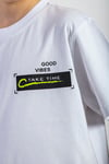 Ön Ve Arkası Baskılı Ekru Renk Erkek Çocuk Tshirt