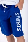 Sports Baskılı Saks Renk Erkek Cocuk Kaprı