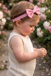 Parla Kids Bebek ve Kız Çocuk Renkli Fiyonk Saç Bandı 4’lü Set,  – Parla Kids resmi ürün görseli