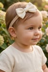 Parla Kids Bebek ve Kız Çocuk Renkli Fiyonk Saç Bandı 4’lü Set,  – Parla Kids resmi ürün görseli