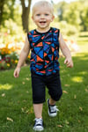 Parla Kids Erkek Bebek Baskılı Kolsuz Body, İNDİRİM – Parla Kids resmi ürün görseli