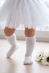 Parla Kids Kız Bebek Beyaz Diz Altı Çorap, İNDİRİM – Parla Kids resmi ürün görseli