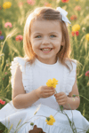 Parla Kids Kız Bebek Eloise Beyaz Fisto Elbise Toka Takım ELB-0084., İNDİRİM – Parla Kids resmi ürün görseli