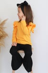 Parla Kids Kız Çocuk Hardal Elbise Bandana Takım, İNDİRİM – Parla Kids resmi ürün görseli