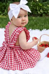 Parla Kids Kız Çocuk Violetta Elbise Bandana Takım /Kırmızı , Elbise – Parla Kids resmi ürün görseli
