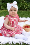 Parla Kids Kız Çocuk Violetta Elbise Bandana Takım /Kırmızı , Elbise – Parla Kids resmi ürün görseli