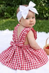 Parla Kids Kız Çocuk Violetta Elbise Bandana Takım /Kırmızı , Elbise – Parla Kids resmi ürün görseli