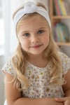 Parla Kids Kız Çocuk Bandana/Beyaz, İNDİRİM – Parla Kids resmi ürün görseli