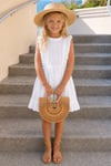 Parla Kids Kleid Eloise mit Spitzendetails und Haarspange, Kleider – Parla Kids resmi ürün görseli