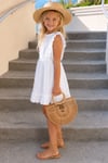 Parla Kids Kleid Eloise mit Spitzendetails und Haarspange, Kleider – Parla Kids resmi ürün görseli