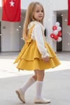 Parla Kids Helen Jile  Uzun Kollu Takım/SARI, Elbise – Parla Kids resmi ürün görseli