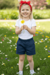 Parla Kids Kız Çocuk İndigo Jean Şort, İNDİRİM – Parla Kids resmi ürün görseli