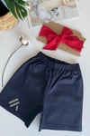 Parla Kids Kız Çocuk Kot Şort Bandana Takım / Kırmızı, İNDİRİM – Parla Kids resmi ürün görseli