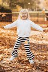 Parla Kids Kız Çocuk Lacivert Çizgili Tayt, İNDİRİM – Parla Kids resmi ürün görseli