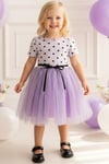 Parla Kids Kız Çocuk Magnolia Puanlı Tütü Lila Elbise, İNDİRİM – Parla Kids resmi ürün görseli