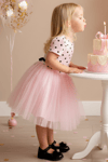 Parla Kids Kız Çocuk Puanlı Tütü Pembe Elbise , İNDİRİM – Parla Kids resmi ürün görseli