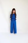 Parla Kids Kız Çocuk Saks Mavi Pantolon Takım, Sets – Parla Kids resmi ürün görseli