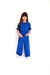 Parla Kids Kız Çocuk Saks Mavi Pantolon Takım, Sets – Parla Kids resmi ürün görseli