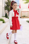 Parla Kids Kız Çocuk Parla Kırmızı Etek Bluz Takım, Takımlar – Parla Kids resmi ürün görseli