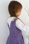 Parla Kids Kız Çocuk Valeria Lila Jile Elbise Dantel Detaylı Bluz Takım , Elbise – Parla Kids resmi ürün görseli
