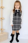 Parla Kids Kleid Vanessa mit Tweed und Brosche, Kleider – Parla Kids resmi ürün görseli