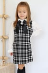 Parla Kids Kleid Vanessa mit Tweed und Brosche, Kleider – Parla Kids resmi ürün görseli