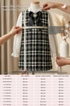 Parla Kids Kleid Vanessa mit Tweed und Brosche, Kleider – Parla Kids resmi ürün görseli