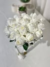 Belle Rose Beyaz Gül Gelin Buketi