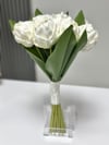 Veloura Rose Katmerli Islak Gül Gelin Buketi
