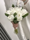 Veloura Rose Katmerli Islak Gül Gelin Buketi