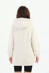 %100 Organik Pamuk Lady Teddy Bear Kapüşonlu Sweatshirt