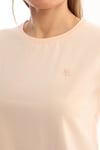 Bisiklet Yaka Crop Tişört