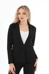Blazer Tek Düğmeli Ceket
