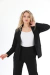 Blazer Tek Düğmeli Ceket