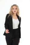 Blazer Tek Düğmeli Ceket