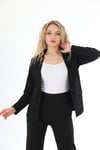 Blazer Tek Düğmeli Ceket