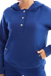 Çıt Çıtlı Kapüşonlu Sweatshirt Eşofman Takım