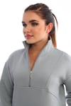 Dik Yaka Fermuarlı Sweatshirt Eşofman Takım