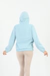 Edelle Kapüşonlu Kanguru Cepli Basic Bebe Mavisi Kadın Sweatshirt