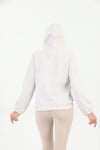 Edelle Kapüşonlu Kanguru Cepli Basic Kahve Melanj Kadın Sweatshirt