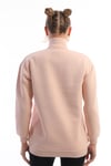 Fermuarlı Dik Yaka Sweatshirt