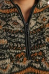 Kapüşonlu Oversize Peluş Sweatshirt