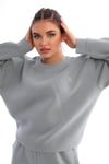 Oversize Sweatshirt Eşofman Takım