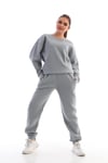 Oversize Sweatshirt Eşofman Takım