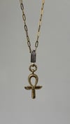 GOLD ANKH KOLYE